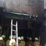 Sebuah Rumah Makan yang berlokasi di kawasan Gambir Jakarta Pusat terbakar
